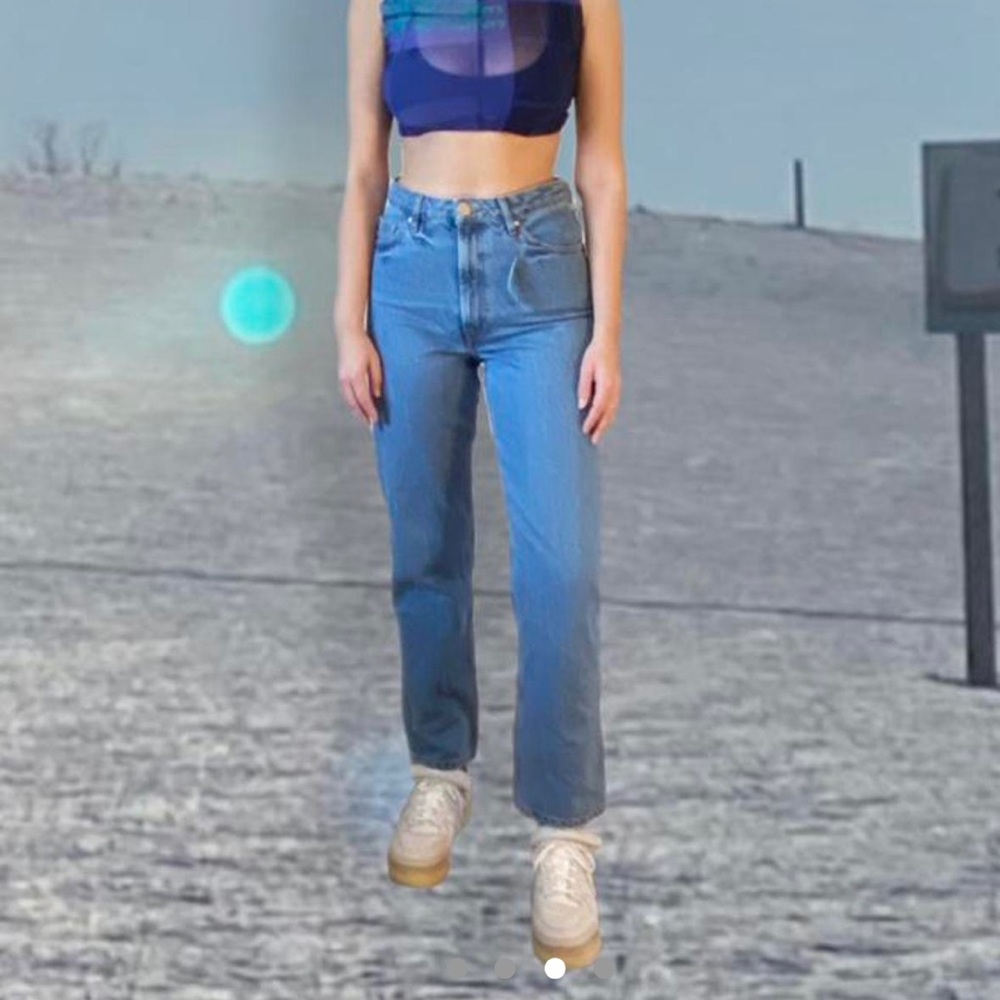 ASOS TALL straight leg high waist denim BNWT